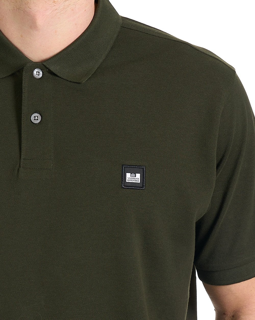 Weekend Offender Heathcote Poloshirt Dunkelgrün