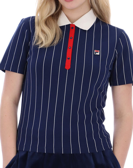 Fila Vintage Fila Vintage Bai Poloshirt Marineblau