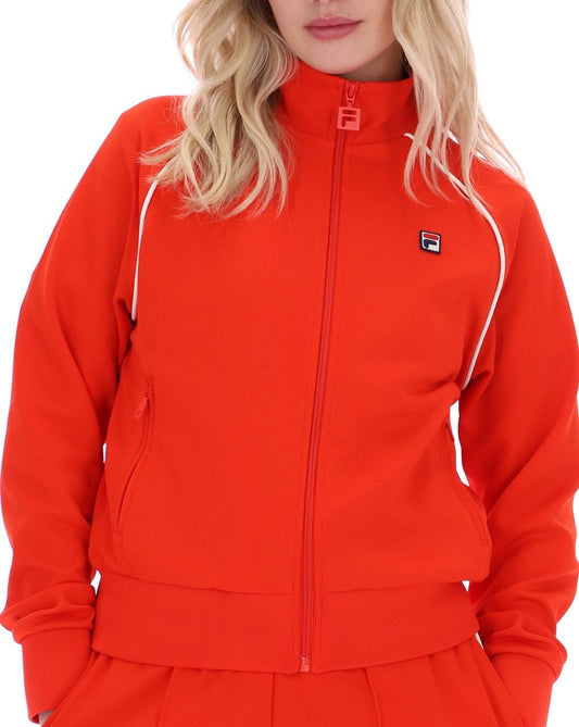 Fila Women Fila Vintage Diano Track Top Grenadine