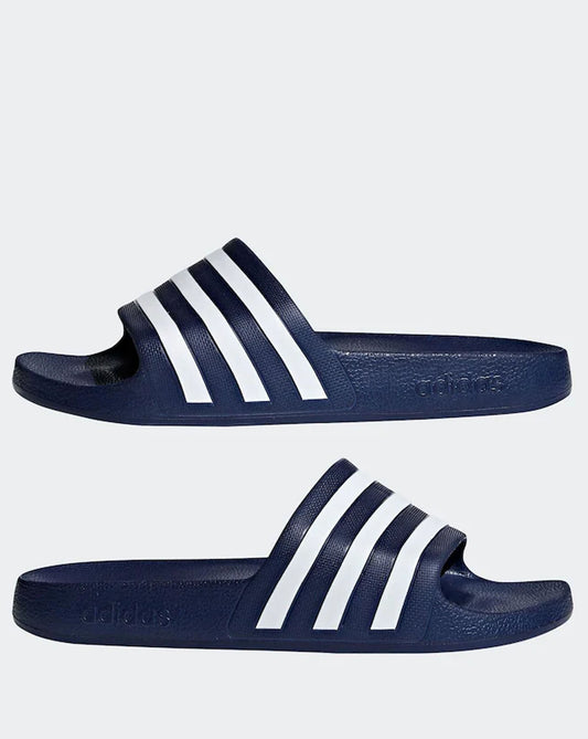 Adidas Adidas Adilette Aqua Slides Navy/White