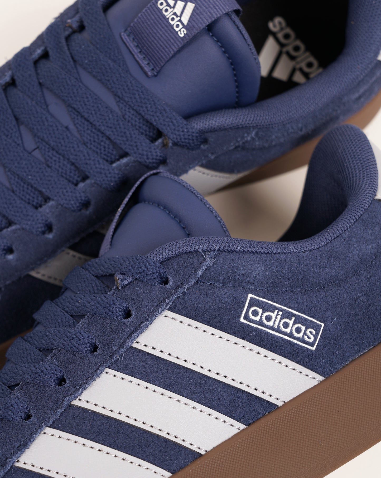Adidas VL Court 3.0 Trainers Navy Purple Silver
