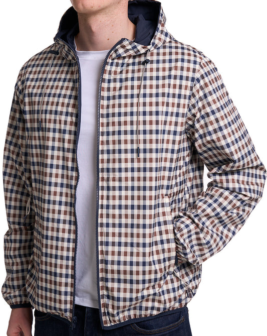 Aquascutum Aquascutum Badge Reversible Hooded Sailor Jacket Navy