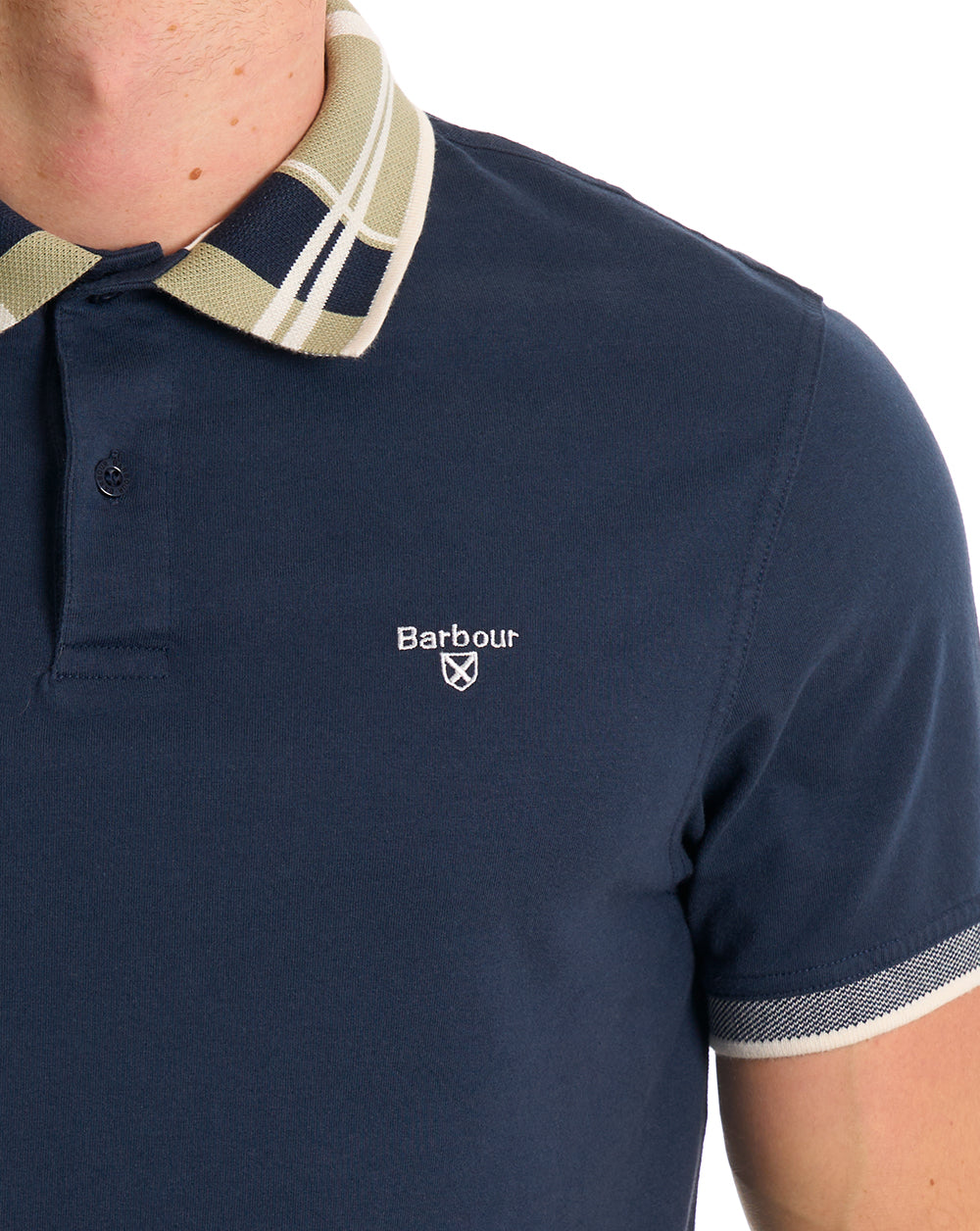 Barbour Callington Tailored Polo Shirt Navy