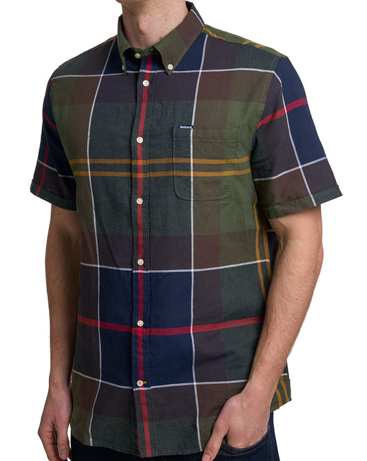 Barbour Barbour Douglas Kurzarmhemd, klassisches Tartan