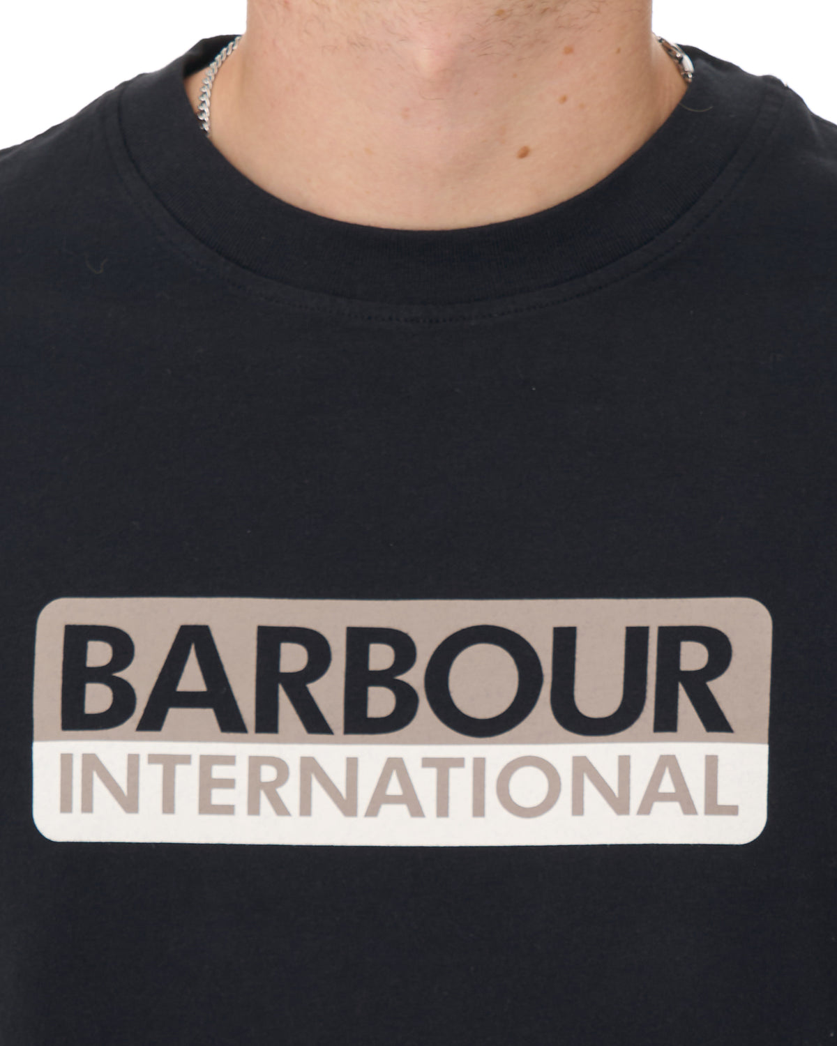 Barbour International Blackfell Graphic T Shirt Black