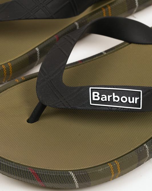 Barbour Barbour Oakdale Sandals Olive/Classic Tartan