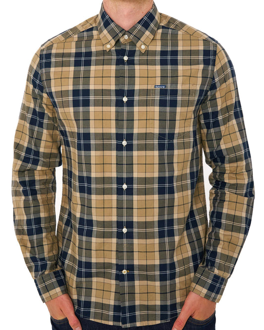 Barbour Barbour Wetherham Tailored Shirt Birchwood Dress Tartan