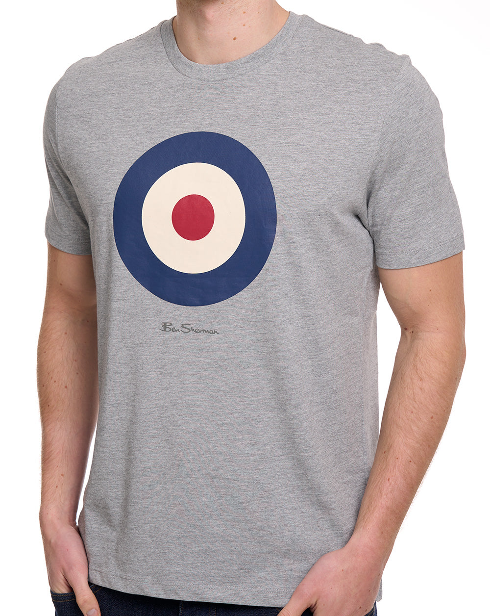 Ben Sherman Target T-Shirt Grau