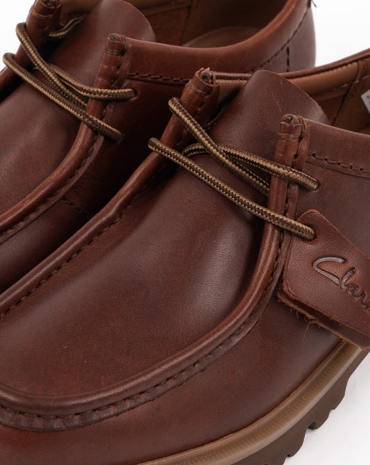 Clarks Originals Clarks Cleyhill Seam Shoes Brown Leather