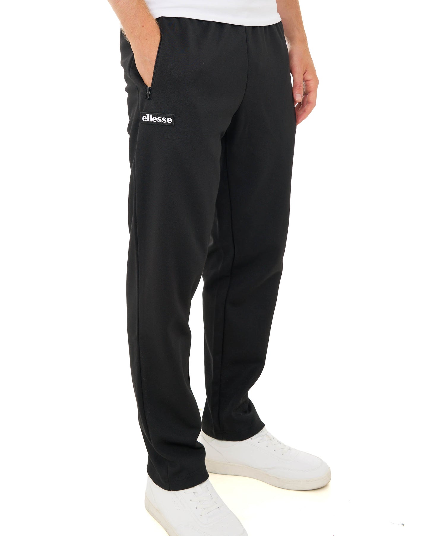 Ellesse Bertoni Open Hem Track Pants Black