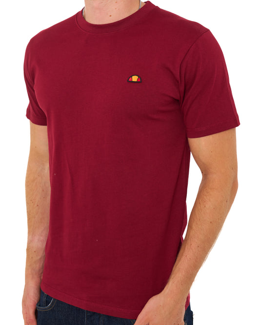 Ellesse Ellesse Cassica T Shirt Burgundy