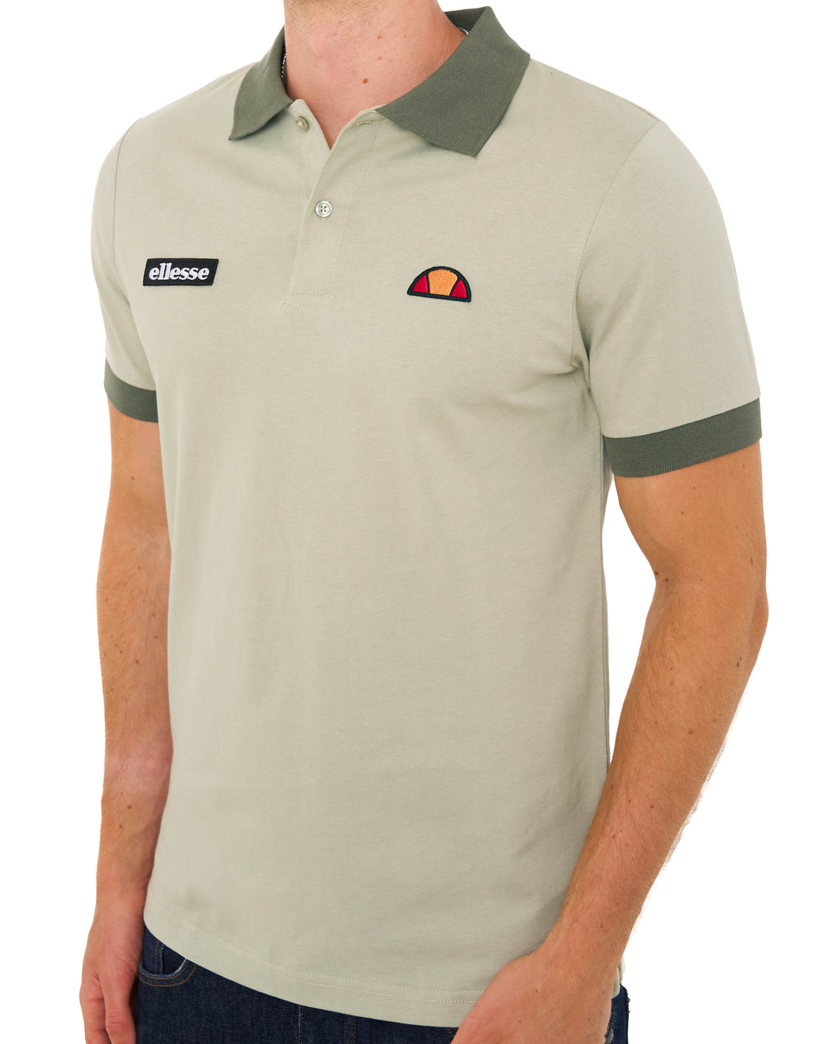 Ellesse Lessepsia Polo Shirt Sand