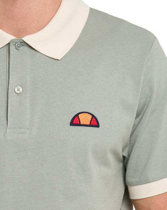 Ellesse Ellesse Lessepsia Poloshirt Salbei/Cremeweiß