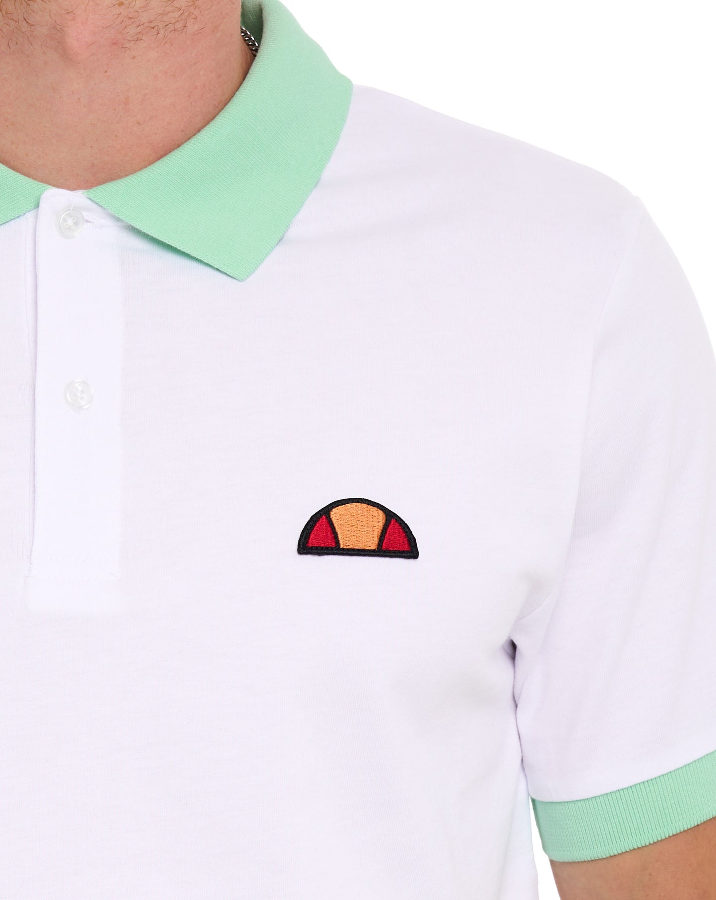 Ellesse Lessepsia Poloshirt Weiß/Hellgrün