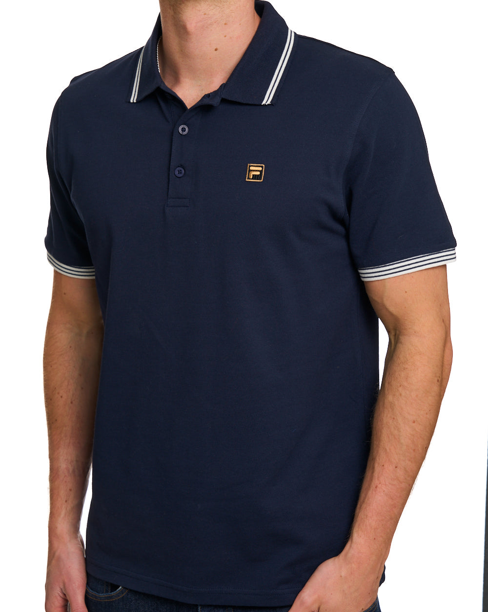 Fila Gold Soren Poloshirt Dunkelblau