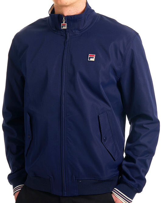 Fila Vintage Fila Vintage Arturo Coach Jacket Navy