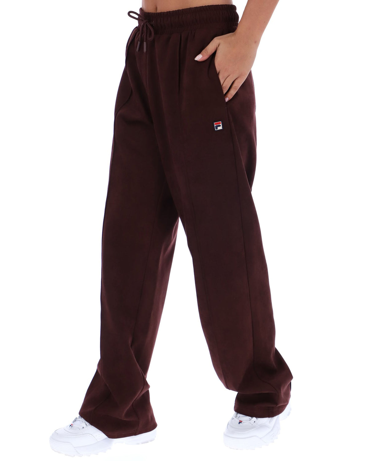 Fila Vintage Jasmine Suedette Pants Fudge