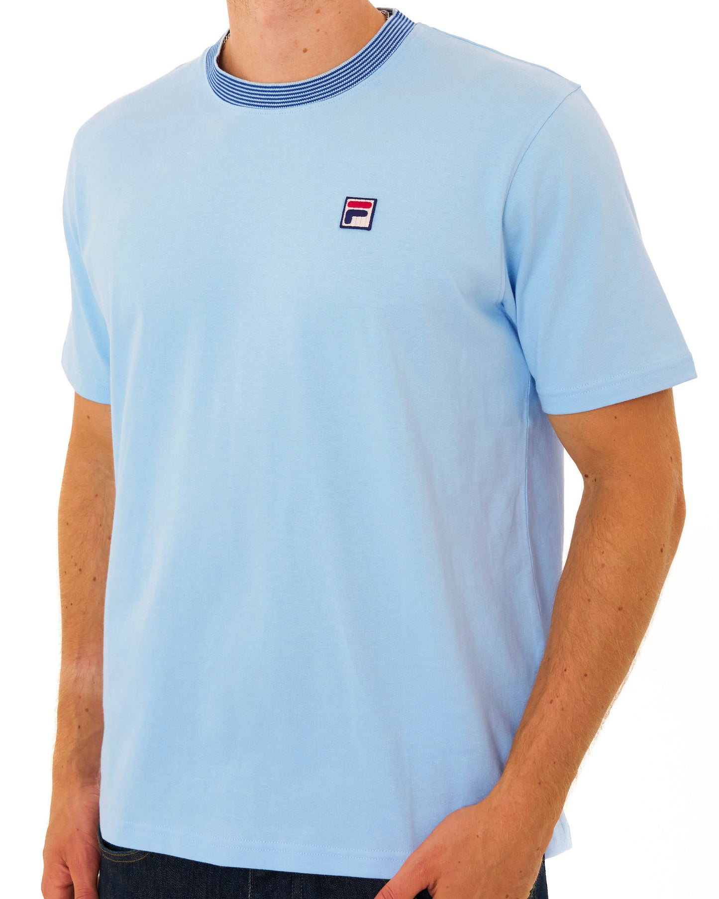 Fila Vintage Lance T-Shirt Sky Blue