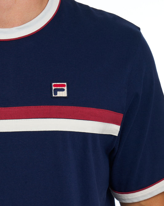 Fila Vintage Fila Vintage Rosario T Shirt Navy
