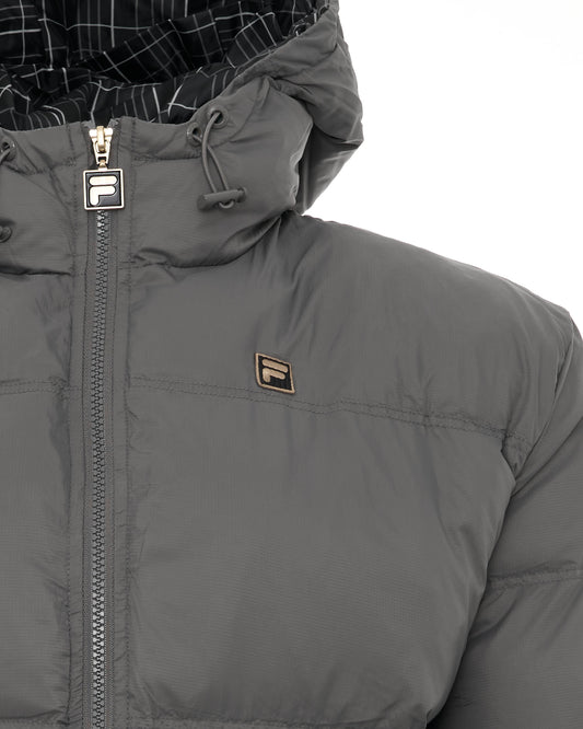 Fila Gold Fila Gold Desmond Puffa Jacket Gunmetal