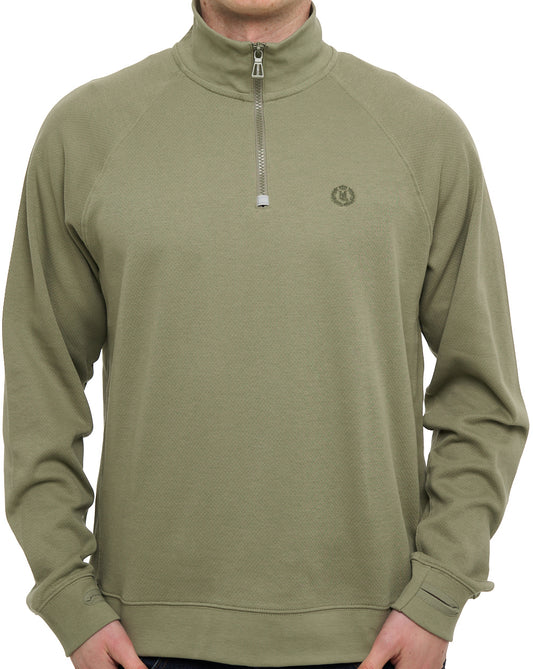 Henri Lloyd Henri Lloyd Hayle Qtr Zip Sweat Kelp