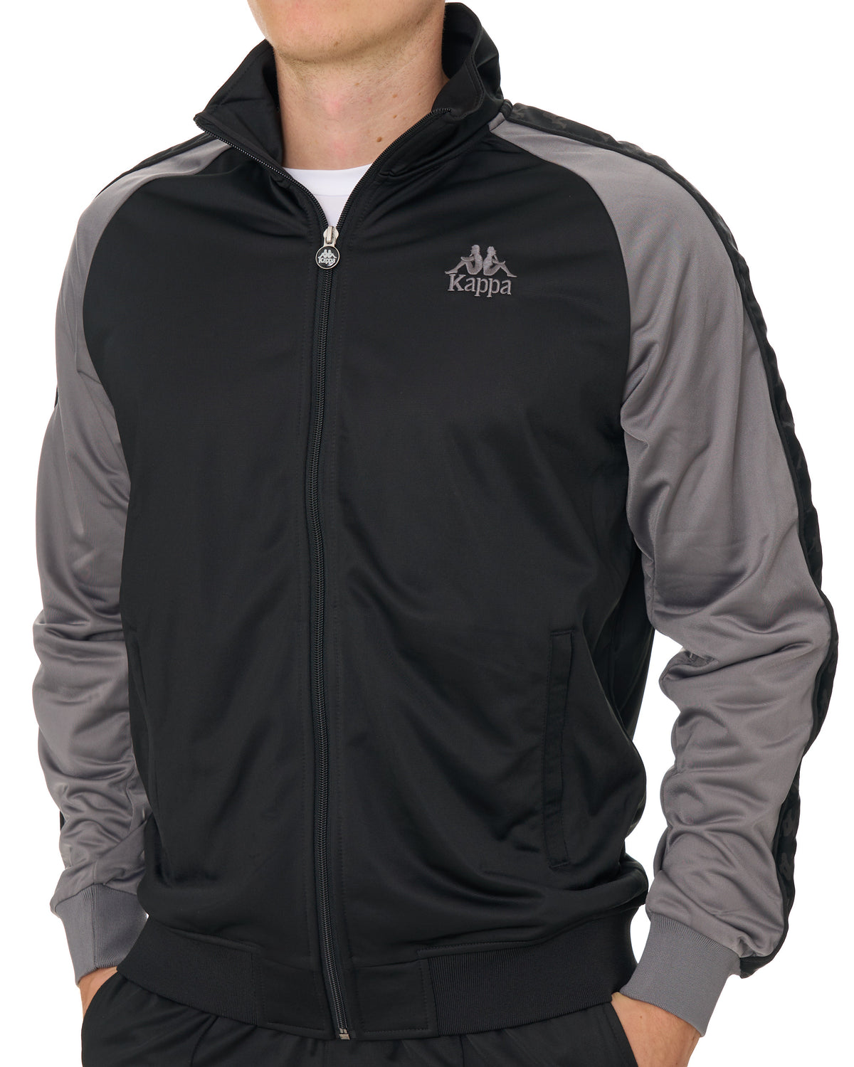 Kappa Leander Track Jacket Black