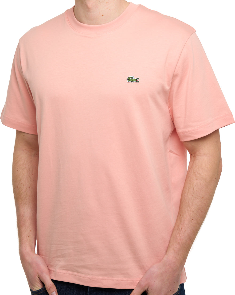 Lacoste Classic Fit T Shirt Peach