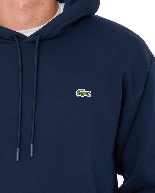 Lacoste Lacoste Fleece Hoodie Navy Blue