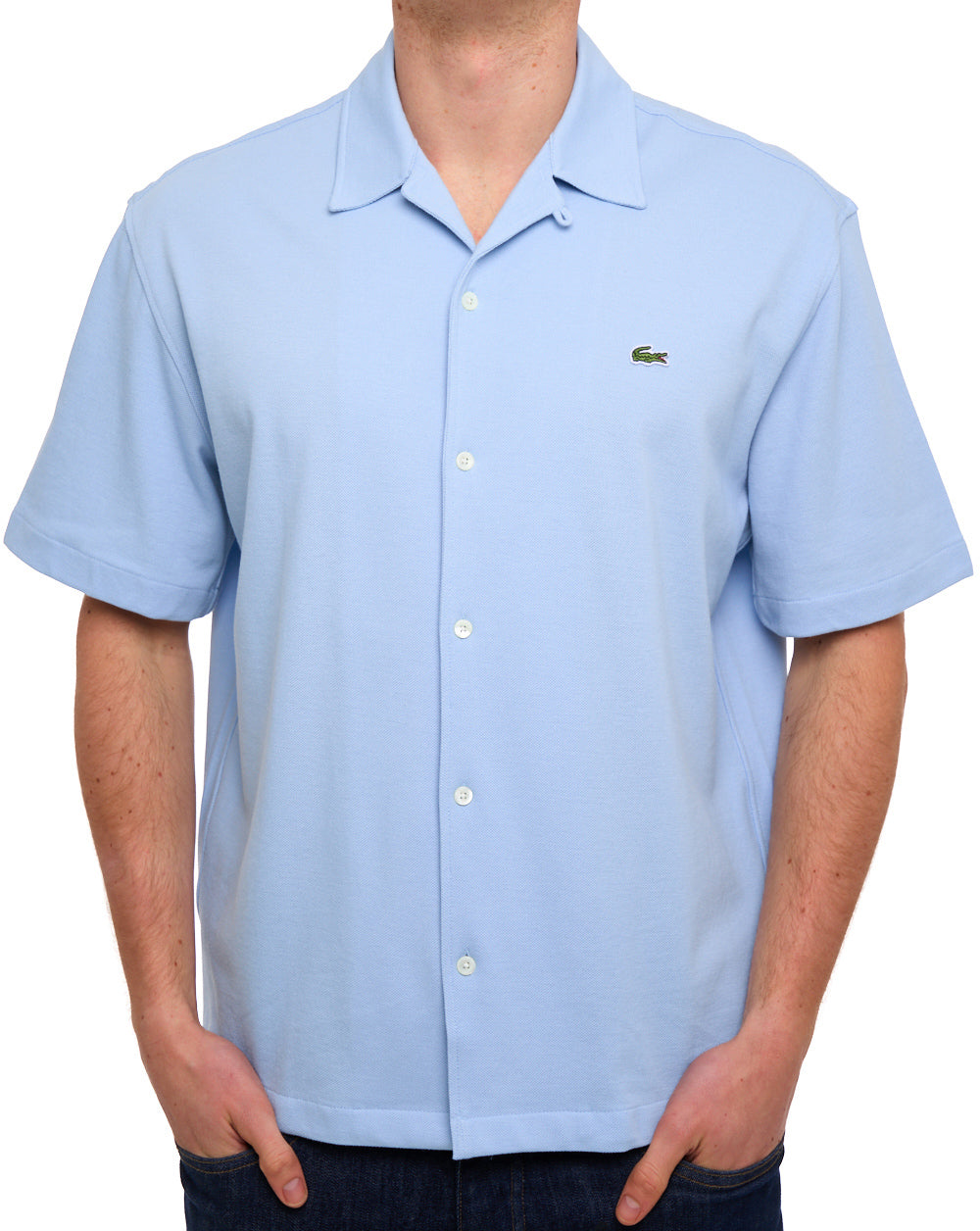 Lacoste Kurzarmhemd (tbc) Chambray