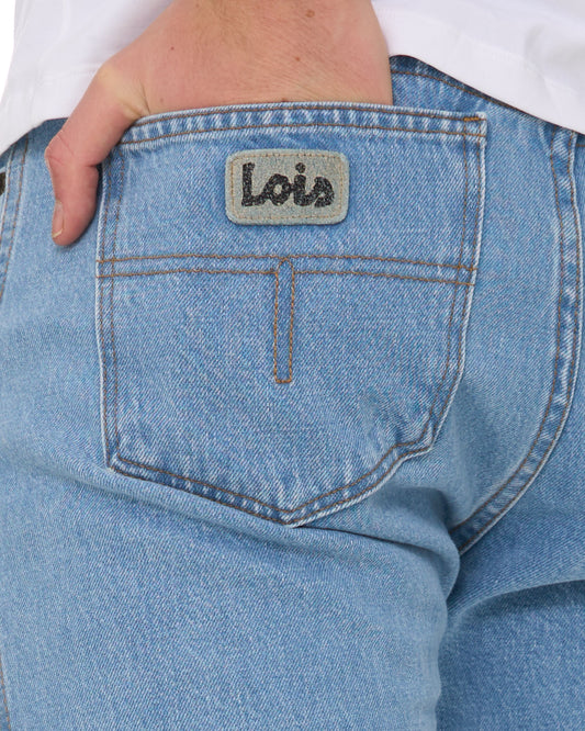 Lois Lois Dario Bootcut Jeans Bleach Wash