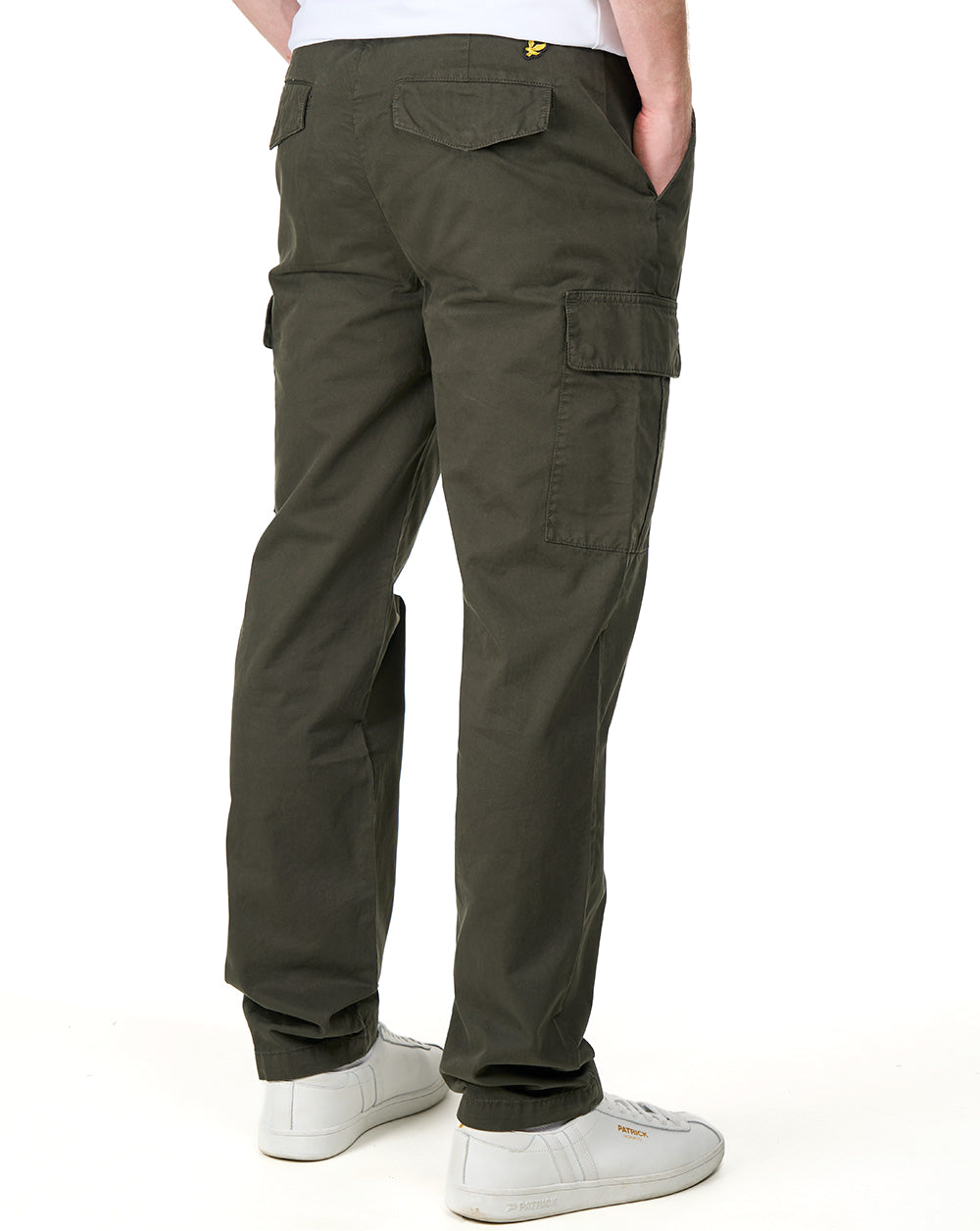 Lyle & Scott Cargo Pocket Trouser Olive Green