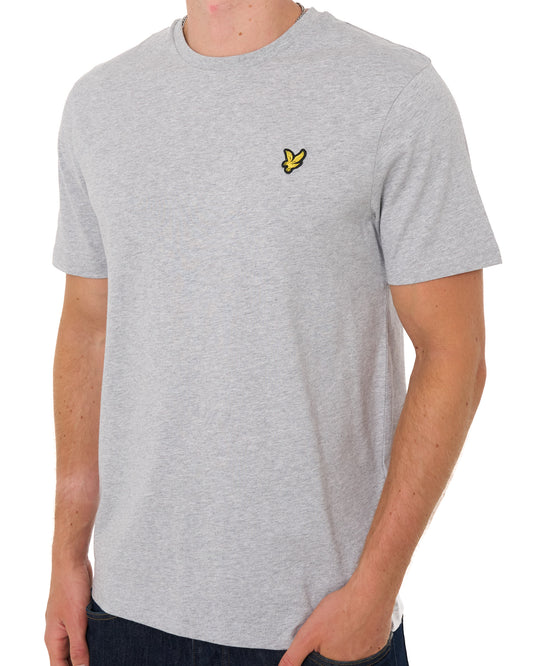 Lyle And Scott Lyle & Scott T Shirt Light Grey Marl
