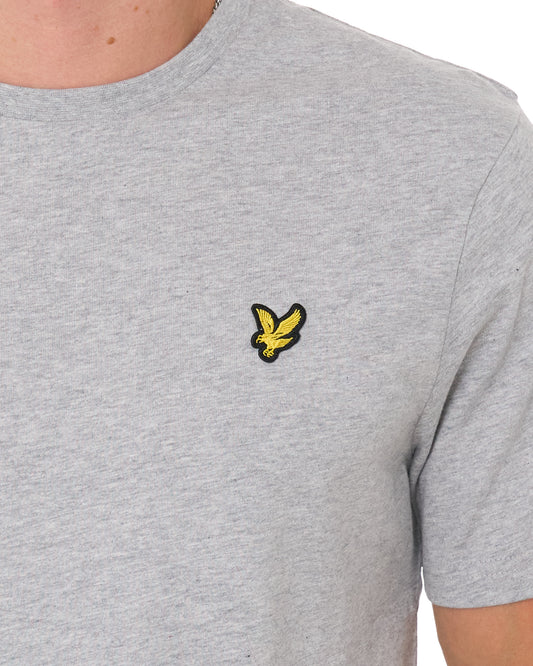 Lyle And Scott Lyle & Scott T Shirt Light Grey Marl