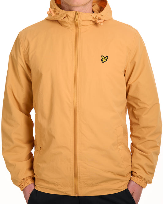 Lyle And Scott Lyle & Scott Kapuzenjacke mit Reißverschluss, Hellorange