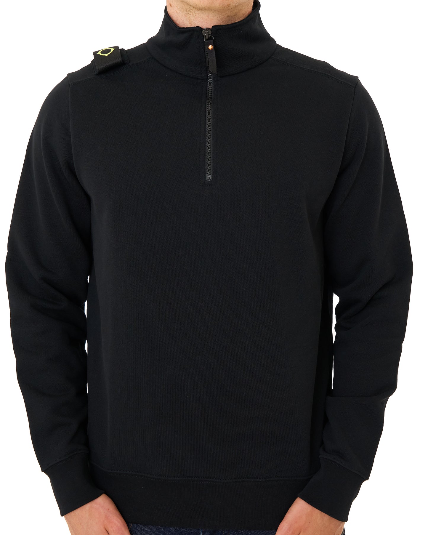 MA.STRUM Training 1/4 Zip Sweatshirt Black