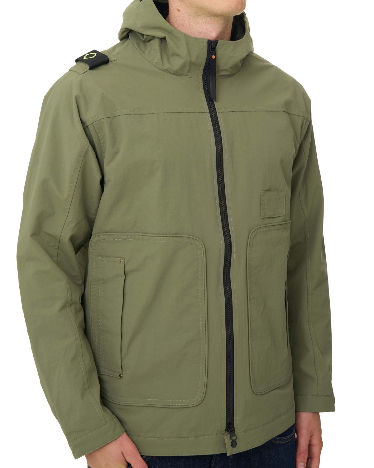 MA.STRUM Velum Runner Jacket Bronze Green