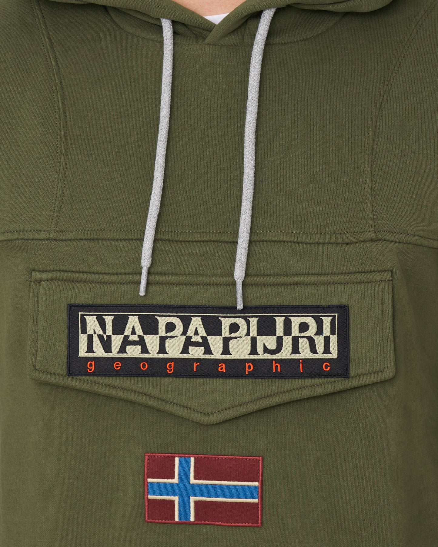 Napapijri Burgee Winter Hoody Olive Green