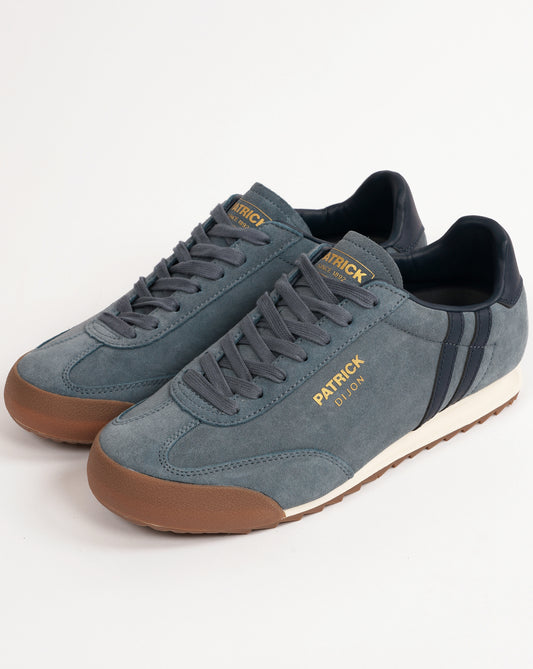 Patrick Patrick Dijon Trainers Steel Blue Navy