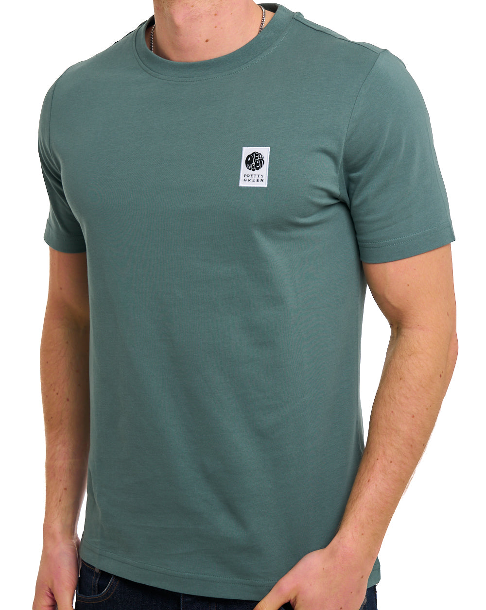 Pretty Green Sinclair T Shirt Teal
