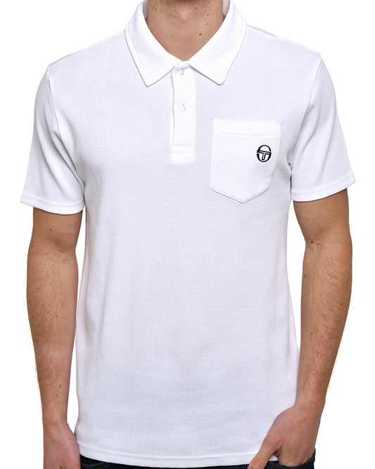 Sergio Tacchini Sergio Tacchini Pitch Pocket Polo Weiß