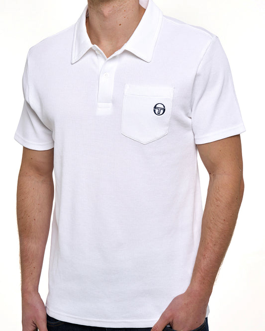 Sergio Tacchini Sergio Tacchini Pitch Pocket Polo Weiß