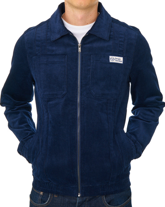 Sergio Tacchini Sergio Tacchini Corduroy Jacket Navy