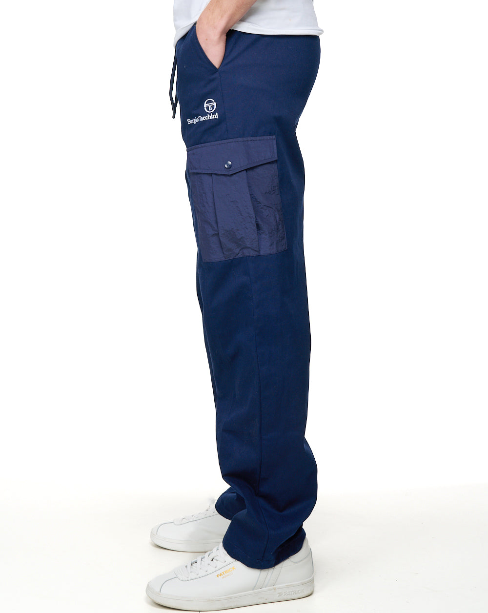 Sergio Tacchini Cargo Pants Navy Blue