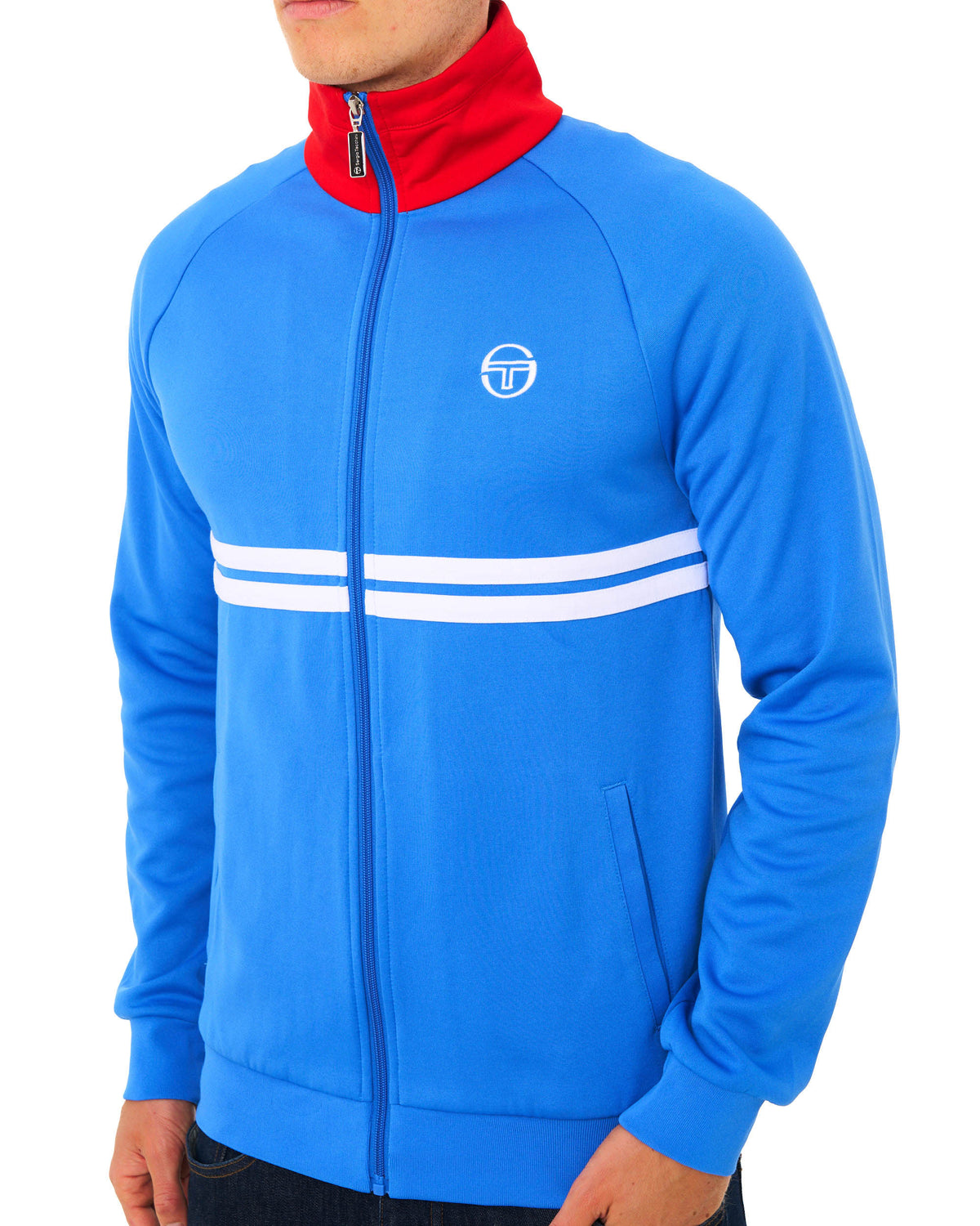 Sergio Tacchini Dallas Track Top Blue/Red/White