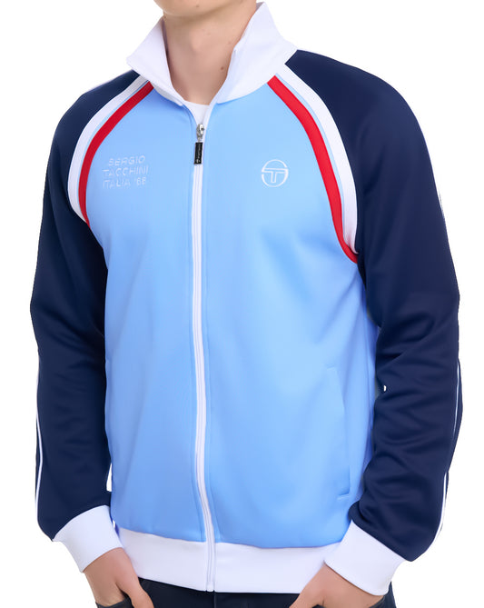 Sergio Tacchini Sergio Tacchini Ghibli Davis Track Top Himmelblau / Marineblau