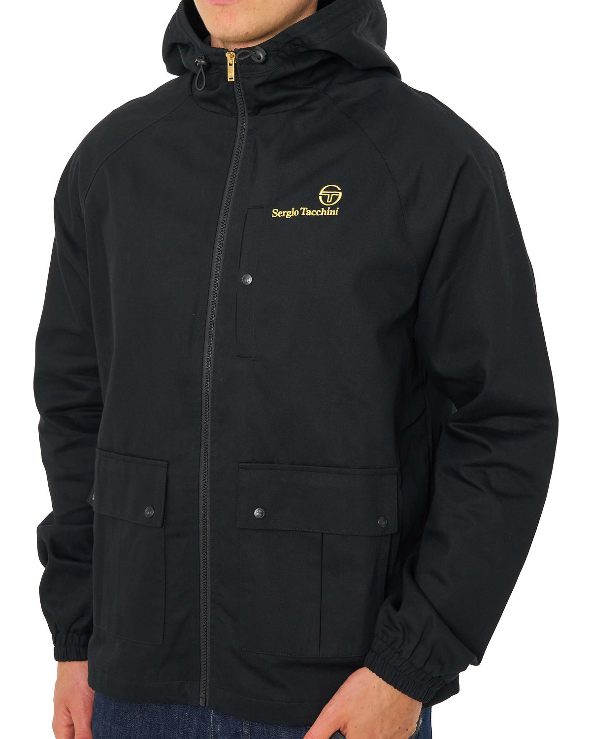 Sergio Tacchini Moda Milano Jacket Black Gold