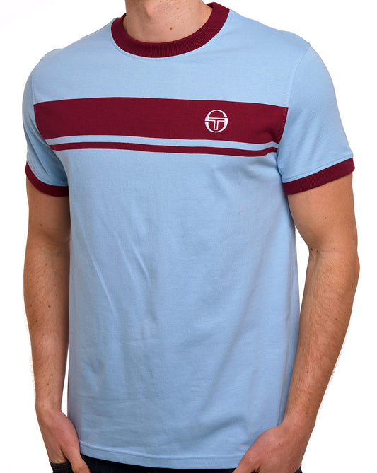 Sergio Tacchini Sergio Tacchini Masters T-Shirt Sky/Claret