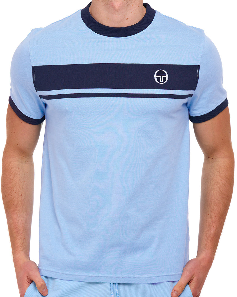 Sergio Tacchini Masters T-Shirt Ostsee / Marineblau
