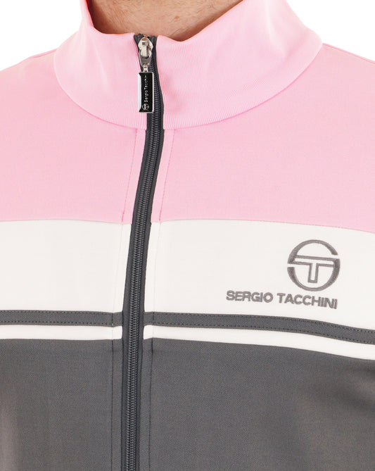 Sergio Tacchini Sergio Tacchini Masters Track Top Anthrazit/Gardenia/Lila