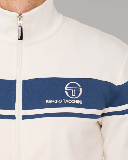 Sergio Tacchini Sergio Tacchini Masters Track Top Gardenia/Vintage Indigo